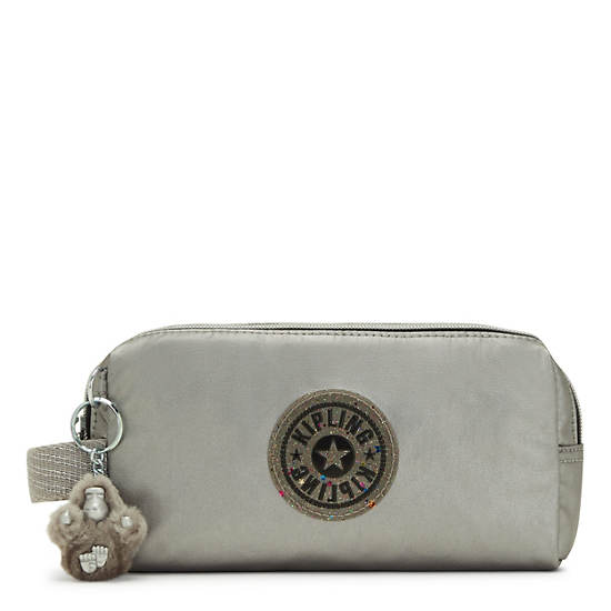 Kipling Garri Pouch Tassen Zilver | België 1319TC